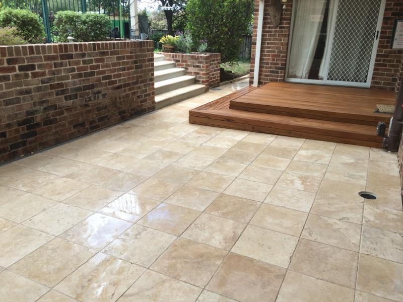 Travertine-Pavers